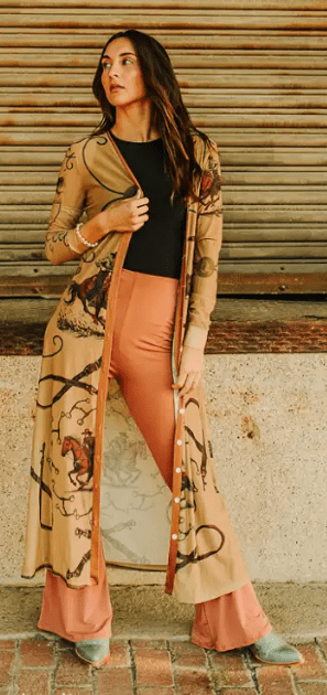 Wild Run Duster - Boutique Bella BellaMesh Duster