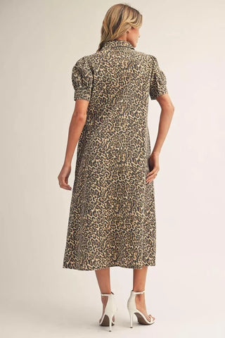 Wild Side Midi Dream Dress - Boutique Bella BellaDress