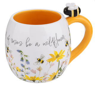 Wildflower - Mug - In a world full of roses be a wildflower - Boutique Bella BellaCoffee mug