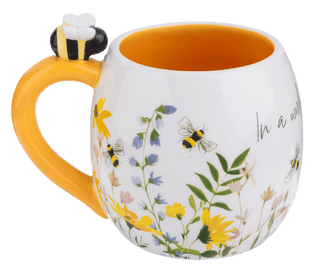 Wildflower - Mug - In a world full of roses be a wildflower - Boutique Bella BellaCoffee mug