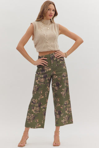 Wildflower Walk Pants - Boutique Bella Bellapants