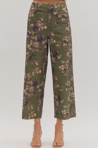 Wildflower Walk Pants - Boutique Bella Bellapants