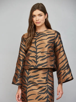 Wildly Yours Flare Sleeve Top - Boutique Bella BellaTop