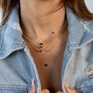 Willow Necklace- Clear - Boutique Bella Bella