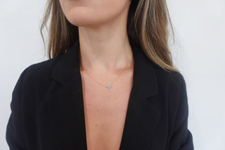 Willow Necklace- Turquoise - Boutique Bella Bella