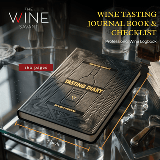 Wine Folly Wine Journal Guided Wine Tasting Notes 5 X 7 B6 Notebook Features 4 Step Tasting Method W - Boutique Bella Bella