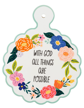 With God Charcuterie Board - Boutique Bella BellaServing Platter