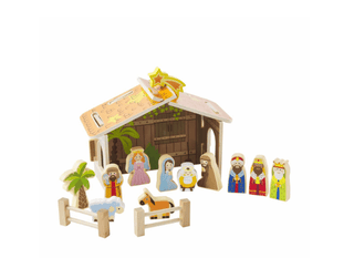 Wood Nativity Set - Boutique Bella BellaChristmas Decor