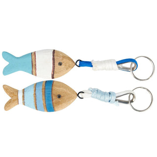 Wooden Fish Keychain - Boutique Bella BellaKeychain