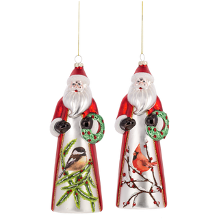 Woodland Bird Santa Keepsake Ornament - Boutique Bella BellaOrnament