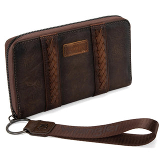 Wrangler Whipstitch Wallet/Wristlet - Boutique Bella BellaWallet