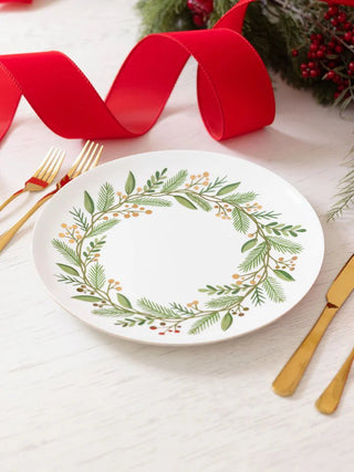 Wreath Dinner Plate - Boutique Bella Belladinner plate