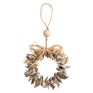 Wreath Oyster Ornament - Boutique Bella BellaOrnament