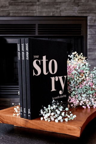 Your Story is Worth Sharing - Coffee Table Journal Keepsake - Boutique Bella BellaBook