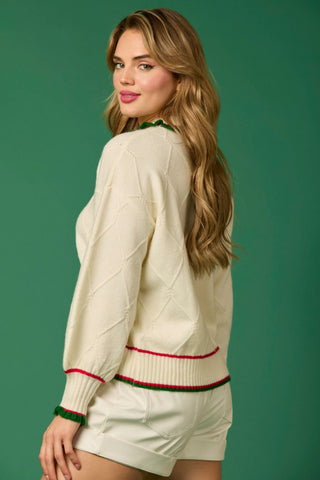 Yuletide Stitch Sweater - Boutique Bella Bellasweater