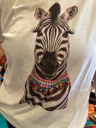 Zendaya in 3DJewels Tee - Boutique Bella BellaT-Shirt