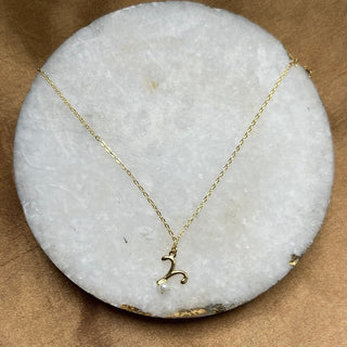Zodiac Pearl Necklace - Boutique Bella BellaNecklace